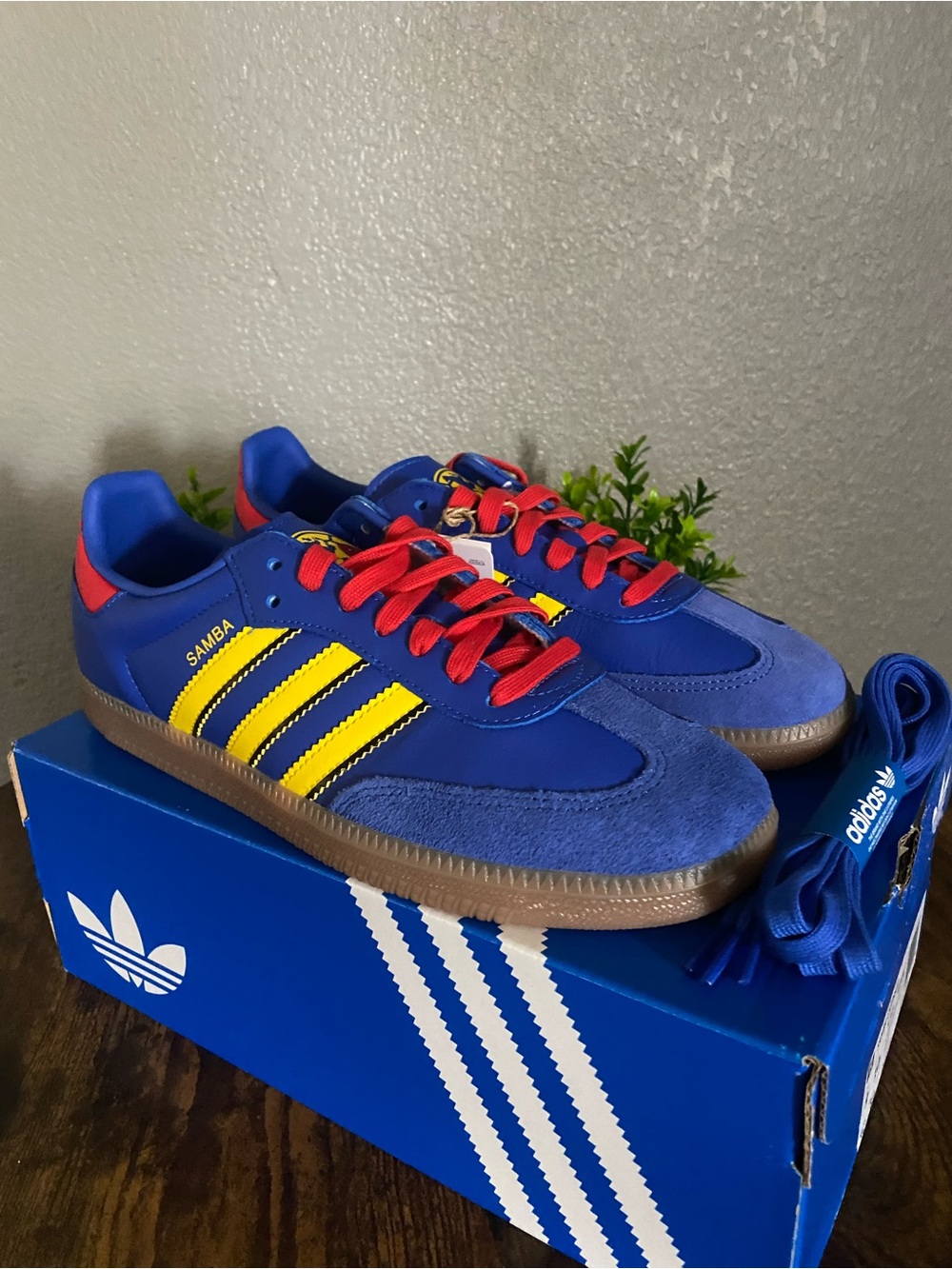 New adidas Samba Licensed Sneakers with extra laces